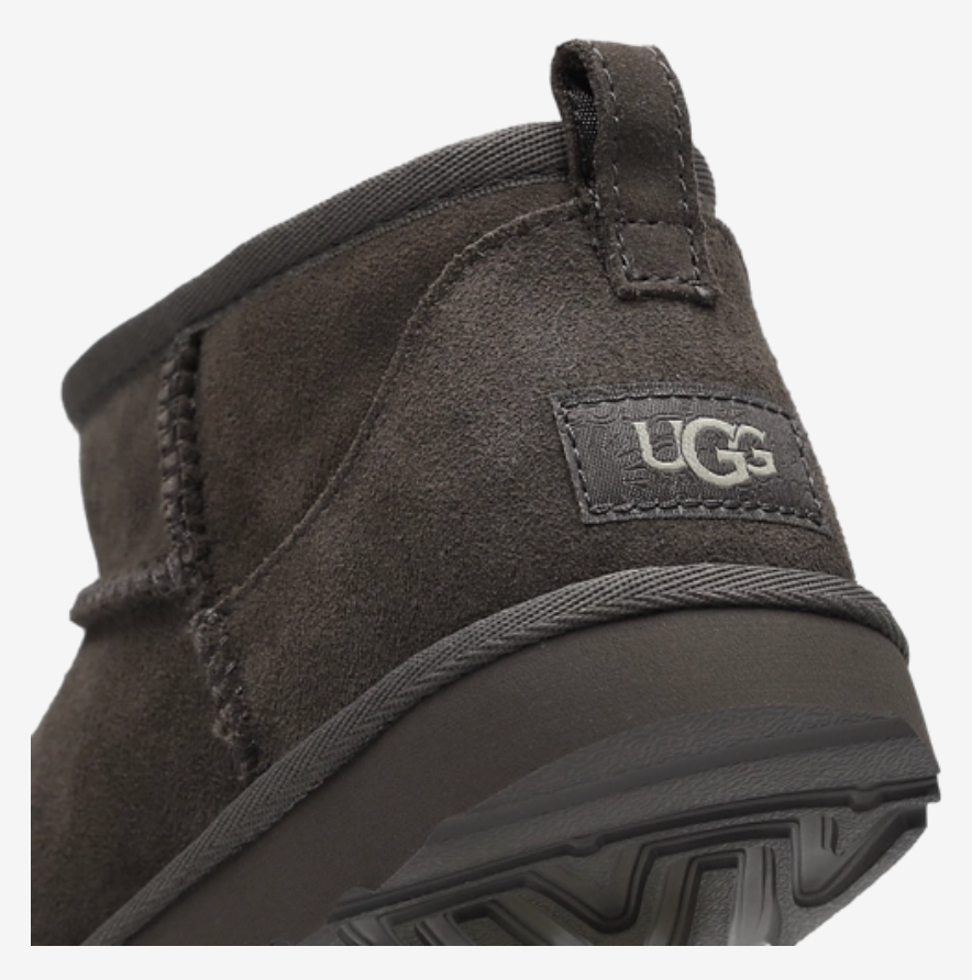 UGG Classic Ultra Mini Boots Kids Thundercloud