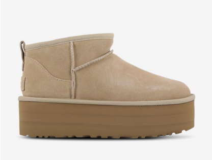 UGG W Classic Ultra Mini Platform Sand