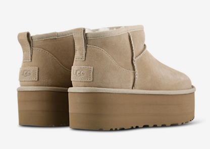 UGG W Classic Ultra Mini Platform Sand